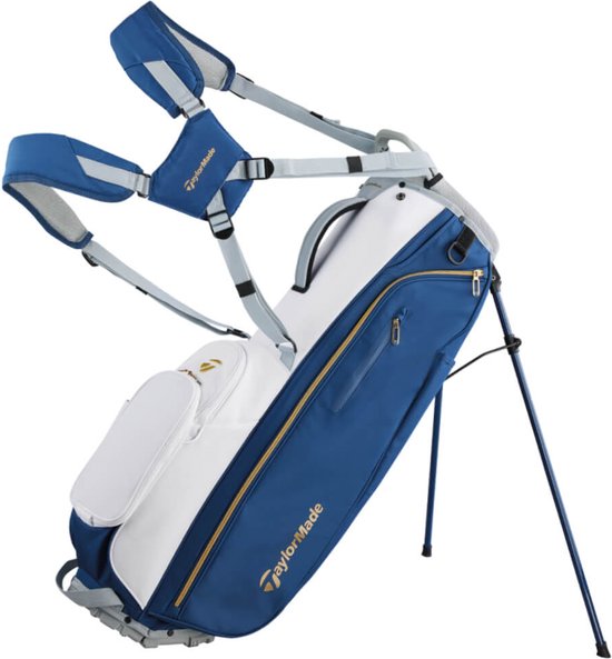TaylorMade Kalea Gold Standbag - Blauw Wit van Merkloos