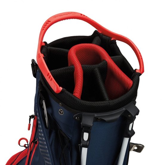 TaylorMade Pro Standbag - Blauw Rood
