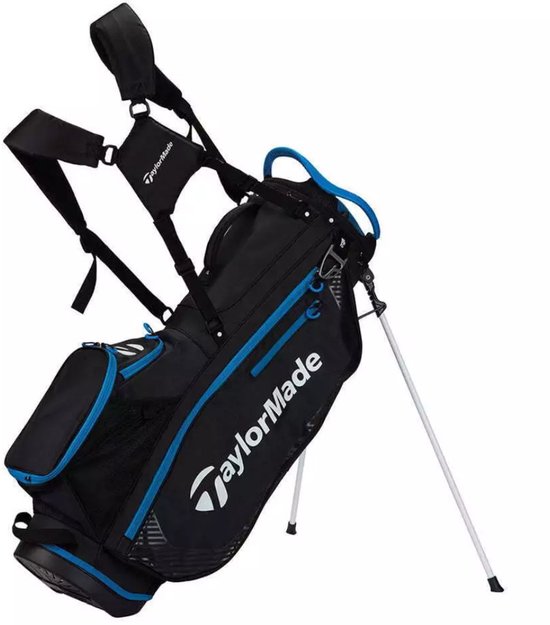TaylorMade Pro Standbag - Zwart Blauw van Merkloos