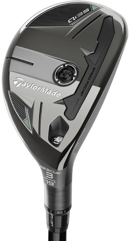 TaylorMade Qi35 Hybride Club 2025 | 4H | 22° (Loft instelbaar van 20,5° tot 23,5°) | Rechtshandig | Regular | van Merkloos