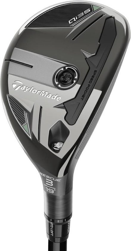 TaylorMade Qi35 Hybride Club 2025 | 4H | 22° (Loft instelbaar van 20,5° tot 23,5°) | Rechtshandig | Stiff | van Merkloos