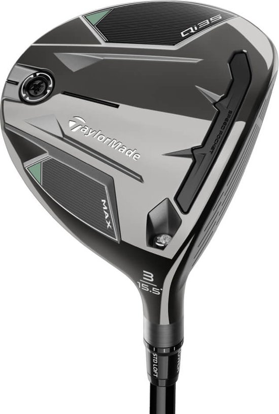 TaylorMade Qi35 Max Fairway Wood 2025 | 3 | 15,5° Loft (instelbaar van 13,5° tot 17,5°) | Rechtshandig | Regular | van TaylorMade