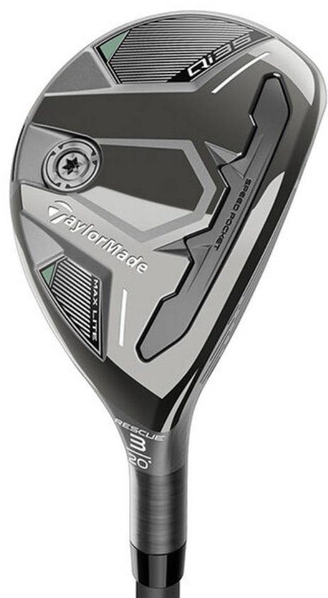 TaylorMade Qi35 Max Lite Hybride Club 2025 | 5H | 27° | Rechtshandig | Regular | van Merkloos