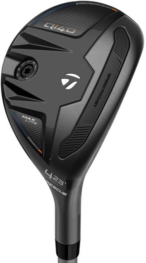 TaylorMade Qi4D Max Lite Hybride Club 2026 | 6H | 30° | Rechtshandig | Regular | van Merkloos