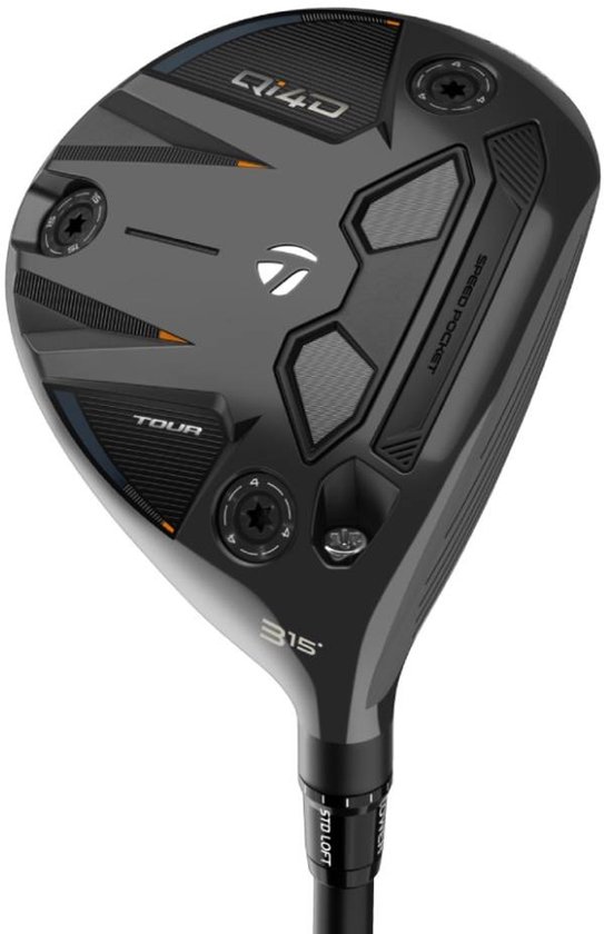TaylorMade Qi4D Tour Fairway Wood 2026 | 3 | 15° Loft (instelbaar van 13° tot 17°) | Rechtshandig | Stiff | van Merkloos