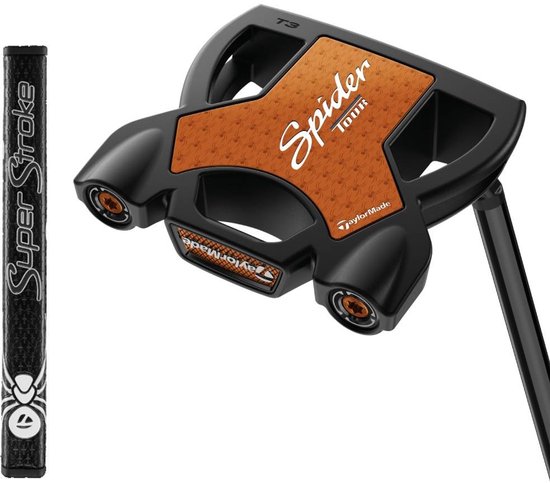 TaylorMade Spider Tour Black Small Slant Putter 2025 | 35 inch | Uni | Rechtshandig van Merkloos