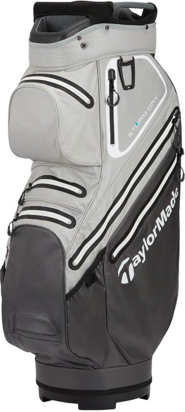TaylorMade StormDry Waterproof Cartbag 2023 - Grijs van Merkloos