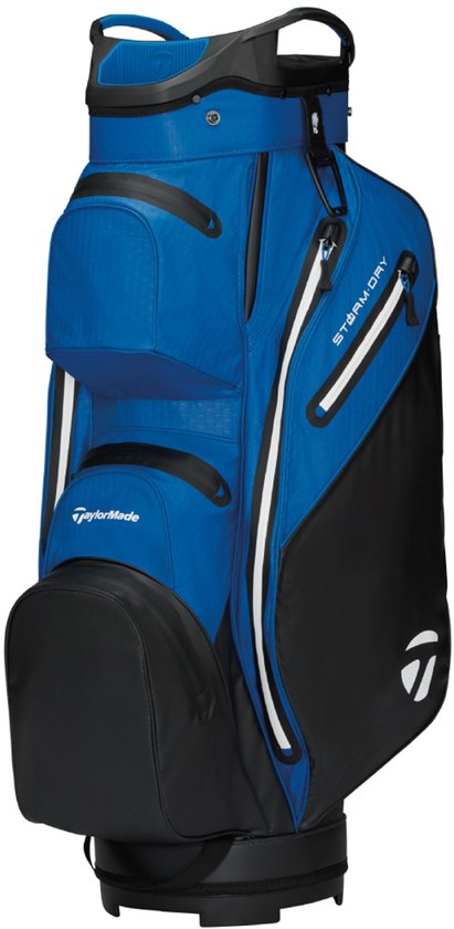 TaylorMade StormDry Waterproof Cartbag 2026 - Zwart Blauw van Merkloos