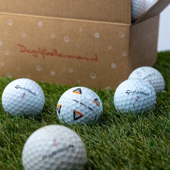 TaylorMade TP5 - Lakeballs - 25 gebruikte golfballen - wit van TaylorMade