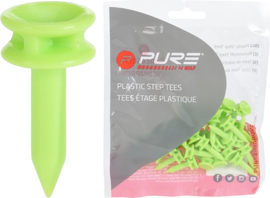 Tee 24 mm - Green - 35 Stuks van Gardena