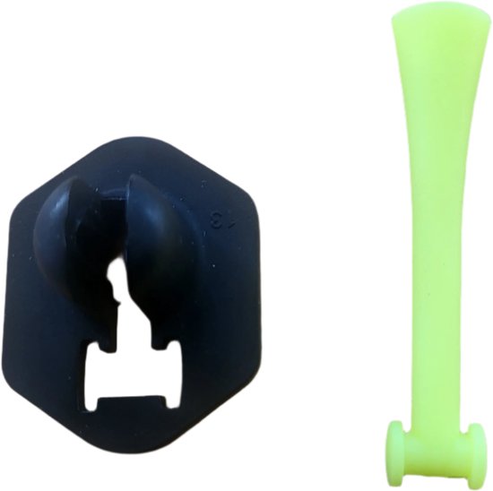 Tee Claw Driving Range Tee – Herbruikbare Golf Tee Houder – 3 Hoogtes – Voor Golf Mat & Driving Range van Merkloos