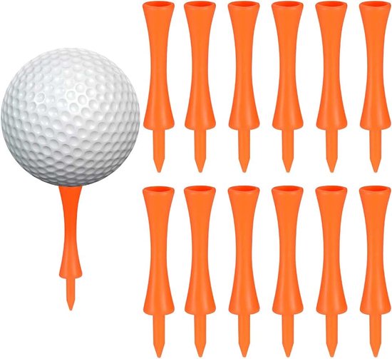 Tees, Oranje Kasteel Golf Tees | Duurzame Draagbare Professionele voor Bestuurder, Praktijkmatten en Plastic Ballen
