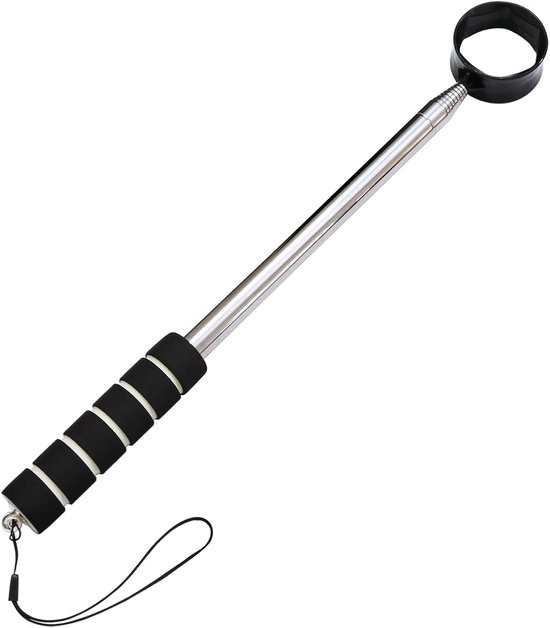 Telescoop Golfbal Retriever van Aluminium 280cm voor het Vissen van Golfballen in Water, Golfaccessoires en Picker van Merkloos