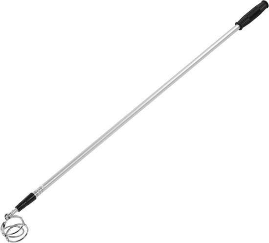 Telescopische golfbal retriever met 3 secties, aluminium scooper voor eenvoudig ophalen van golfballen van Merkloos