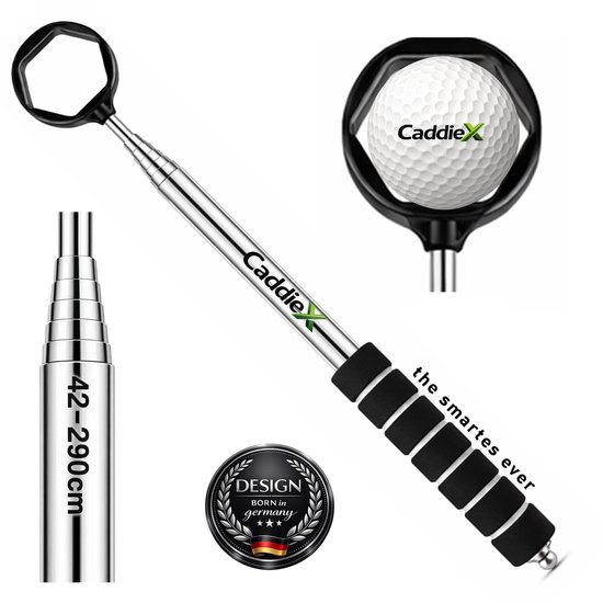 Telescopische Golfbal Retriever tot 2,51 m