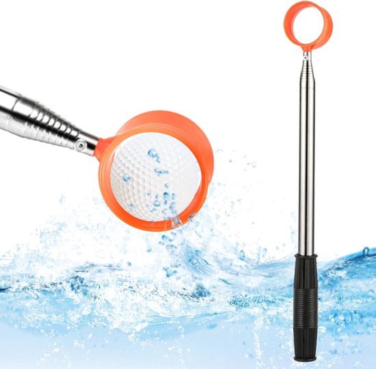 Telescopische Golfbal Retriever voor Water, Antislip Golfbal Picker Tool met een bereik van 39,62-274,32 cm