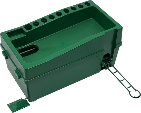 Tennisbalwerpmachine voor indoor training, golfballen en simulaties, ideaal voor privégebruik en sportverbetering, 62 x 32 x 32 cm