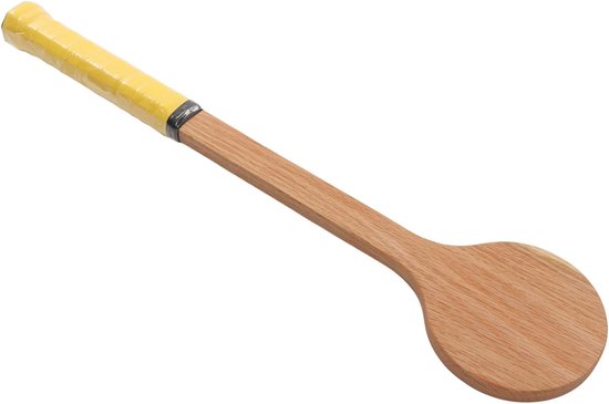 Tennislepel - Sweet Spot Trainer - Rode Eiken - Tennis Pointer Lepel Hout - Sweet Pointer Trainer - Racket Swing Praktijk - Trainingshulpmiddel Met Opbergtas Voor Sport - Verbeter Je Tennisvaardigheden