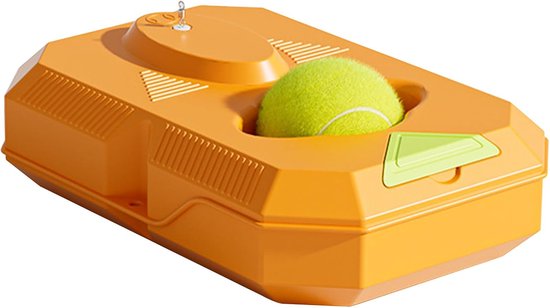 Tennistrainer - Oefenapparatuur - Vaardigheden Verbeteren - Draagbaar Ontwerp - 26 x 17 x 62 cm - Oranje