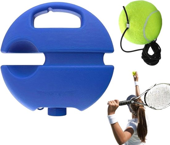 Tennistrainer Oefenset - Bal Oefenapparaat - Tennisvaardigheden Verbeteren - Realistische Wedstrijd Simulatie - Compact Ontwerp - Niet Gespecificeerd