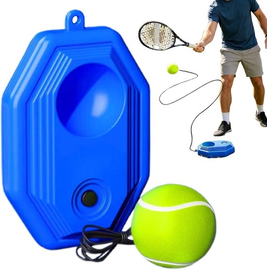 Tennistrainer Set - Tennis Oefen Set - Swing Oefenen - Stabiele Basis - 20 x 21 x 5 cm