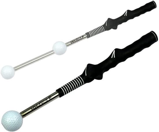Thijox - Ritme Click Sound Telescopische Warm Up Golf Swing Trainer, Corrigerende Gestuurde Training Hulp voor Tempo Grip Kracht Oefening, Ideaal voor