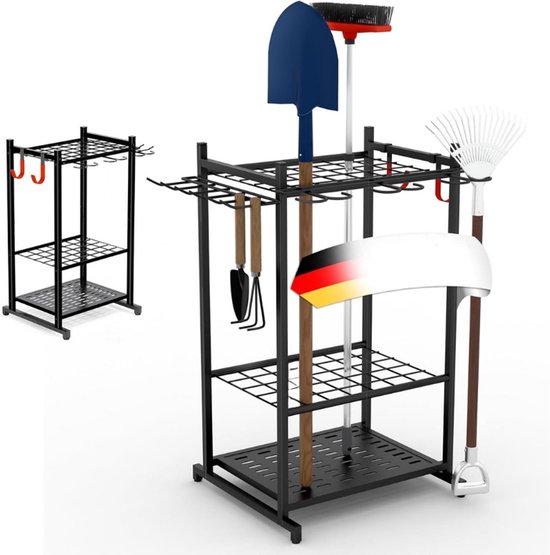 Thuys – Tuingereedschap Organizer Standaard – Gereedschapshouder – Voor Tuin En Garage – Vrijstaand van Thuys