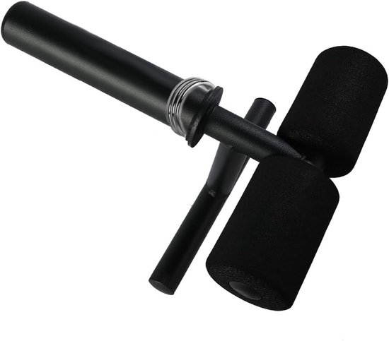 Tibialis Trainer - Enkelgewicht Scheenbeen - Onderlichaam Trainen - Antislip Borgring - 2.1 kg - Zwart