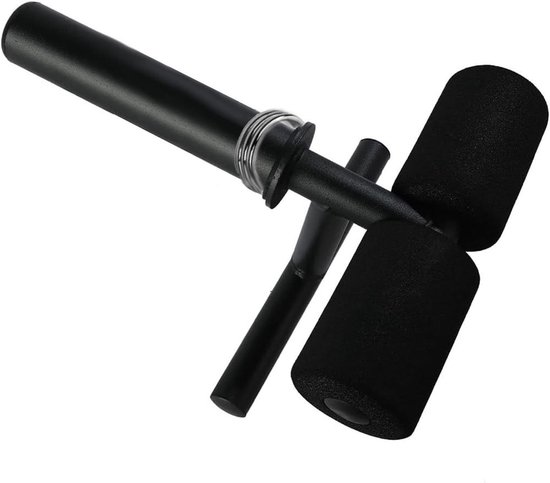 Tibialis Trainer - Scheenbeenspieren Trainer - Onderlichaam Trainen - Antislip Borgring - 2.1 kg - Zwart