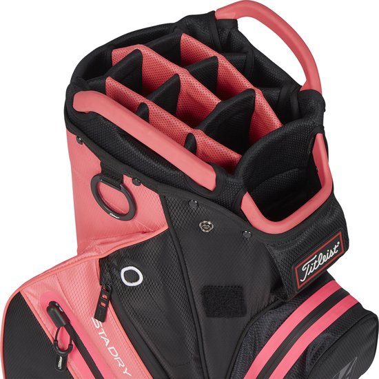 Titleist Cart 14 Stadry zwart/rose van Merkloos