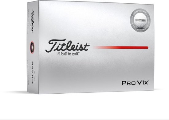 Titleist Golfballen ProV1X Alignment 2025 van Merkloos