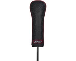 Titleist Headcover Fairwaywood Leder Jet Black van Merkloos