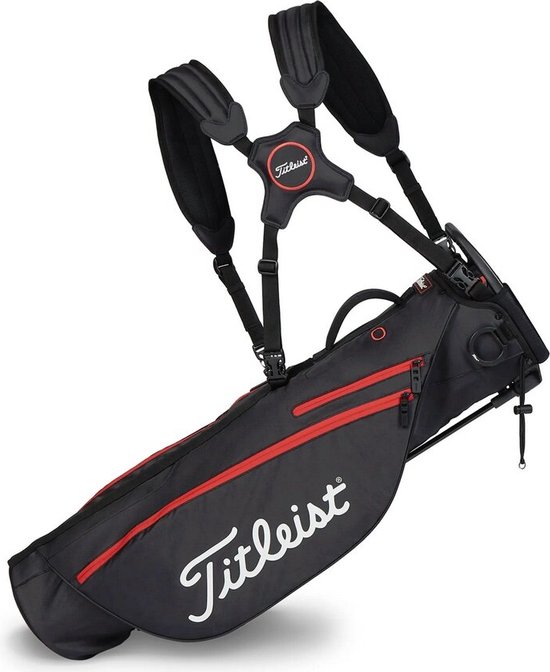 Titleist Premium Carry Bag Black | 2023 van Merkloos