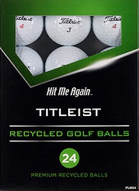 Titleist premium recycled golfballen