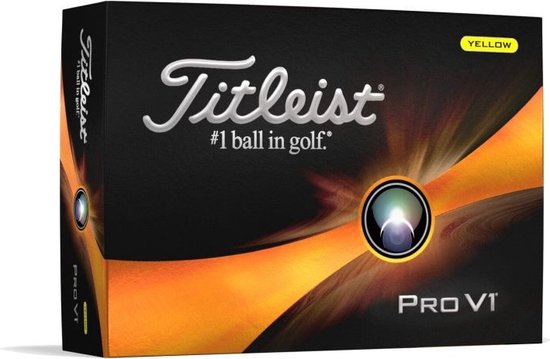 Titleist - Pro V1 - Golfbal - Geel