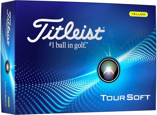TITLEIST TOUR SOFT Geel van Titleist