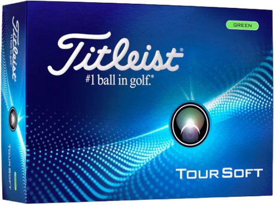 Titleist Tour Soft Golfballen Groen 2024 van Titleist