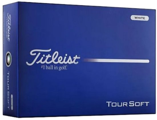 Titleist Tour Soft Golfballen Wit 2026 van Merkloos