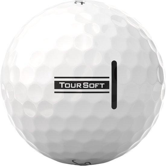 Titleist Tour Soft - Lakeballs - 25 gebruikte golfballen - wit