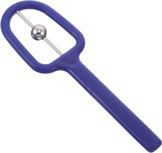 Tongspiertrainer - Mondspiertrainer Oefening - Spraak Verbeteren - Zelfstandig te Gebruiken - 15 x 4.4 cm - Blauw
