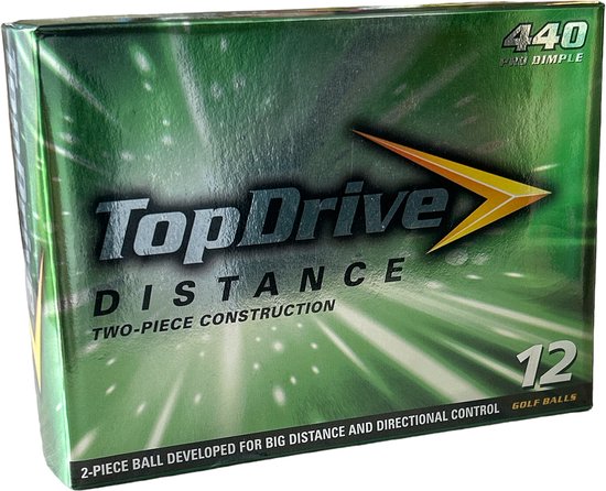 TopDrive Distance Golf Balls 12 stuks van Wilson