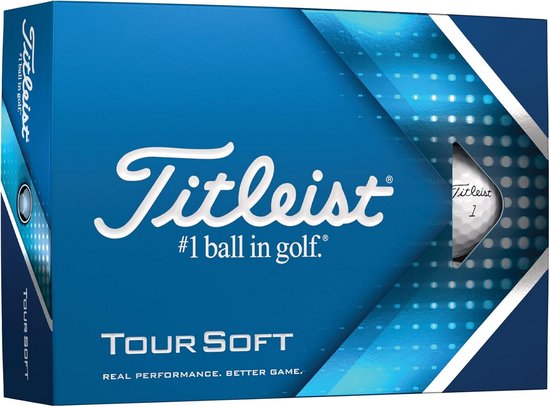 Tour Soft Golfball - Wit - One Size van Merkloos