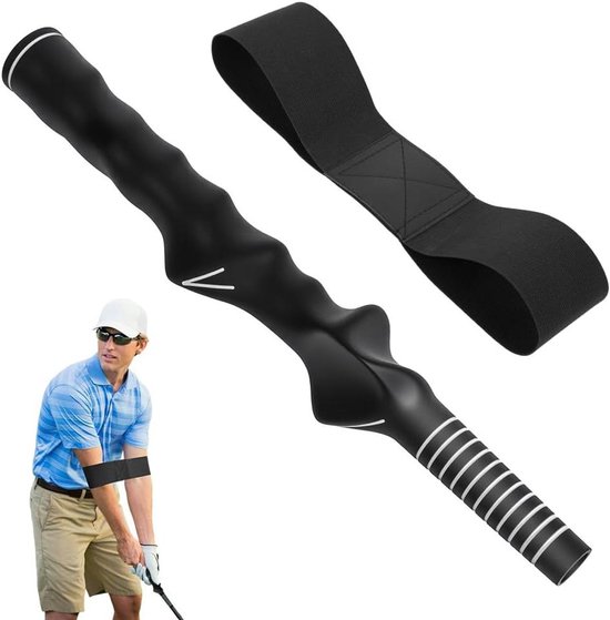 Training Grip voor Golf Swing - Anti-Slip Golftrainer voor Beginner - Correctie en Uitlijning - Rechtshandige Golfers - Verbeter je Houding van Merkloos