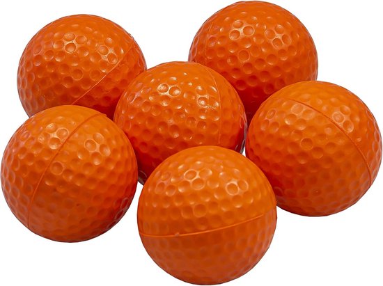 Trainingsgolfballen voor binnen en buiten oefenen - Zachte golfballen van Merkloos