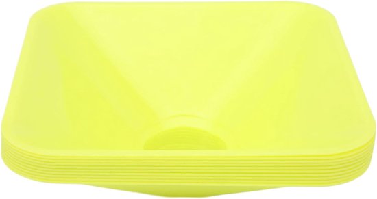 Trainingskegels Set - Markeer Kegels - Sport Training - UV-bestendig Materiaal - 10 Stuks - Groen
