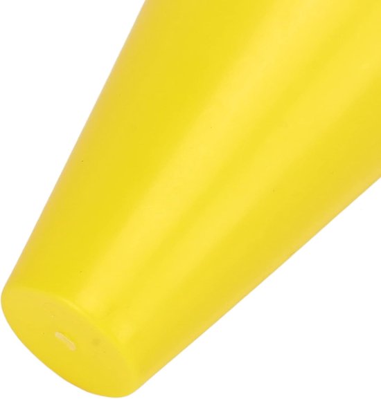 Trainingskegels - Sportmarkeringen - Sporttraining Oefeningen - Stabiele Vierkante Basis - 7 Inch Hoog - Fel Geel