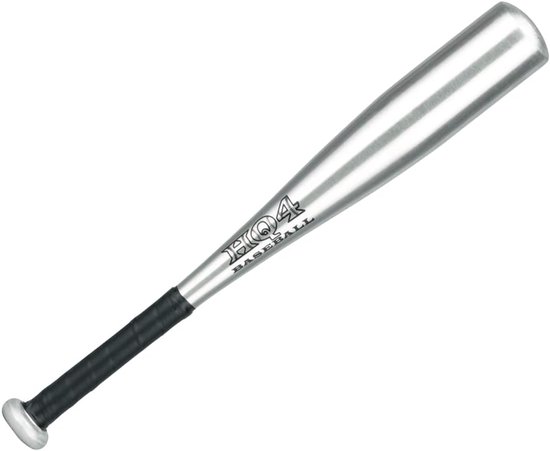 Trainingsknuppel Honkbal - Slagtraining Hulp - Ontwikkelen Slag - Eén Hand Ontwerp - 18 Inch Lengte - Zilver