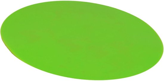 Trainingsschijven - Markering Kegels - Sport Training - Duurzaam PVC Materiaal - 23 cm Diameter - Groen