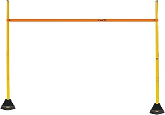 Trainingsstokken Voetbal - Agility Paaltjes - Sport Training - Verstelbare Hoogte - 70-180 cm - Geel