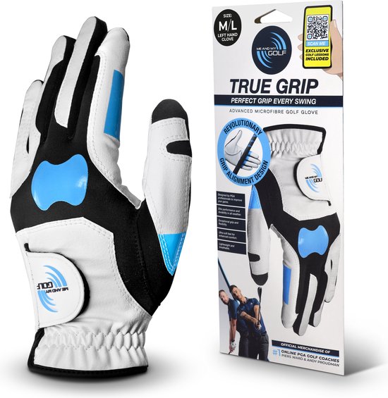 True Grip Golfhandschoen – Ultieme Controle & perfect Comfort S/M van Merkloos